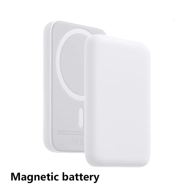 Carregador Portátil Por Indução Magsafe iOS/Android 5000mAh