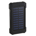 LED Light Solar Power Bank Waterproof 20000mAh Charger 2 USB Ports External Charger Powerbank